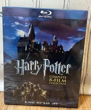 Harry Potter Complete 8-Film Collection Blu-ray 8 Disc Box Set NEW SEALED
